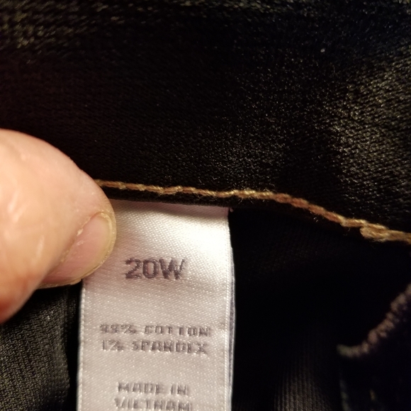 Fashion Bug 20w washed denim jean - Picture 9 of 12